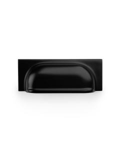 Komgreep 'Quantock' - 96mm - Mat zwart - AW905BL