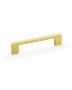 Meubelgreep 'Marco' - Mat messing - 148x30x128mm - AW837-128-SB