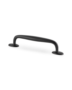 Meubelgreep 'Ashbury' - Zwart - 168x38x128mm - AW861-128-BL
