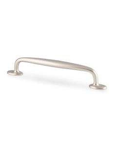 Meubelgreep 'Ashbury' - Mat vernikkeld - 200x38x160mm - AW861-160-SN