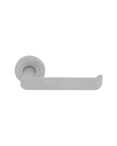 Deurklink 'Concept' - Mat chroom - Op rond rozet Ø50mm - SZM220SC