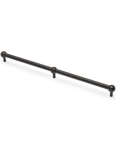 Meubelgreep Plain Caesar - PVD Antraciet - 473x25x224/448mm- AW856-448-DBZPVD