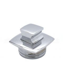 Drukknop en ring Nautilus 16mm plaatdikte Chroom