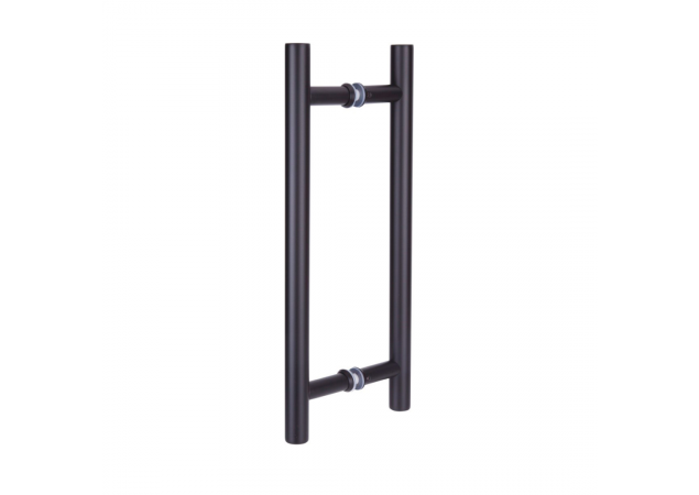 Deurgreep - Rond - Mat zwart - 1115x32x915