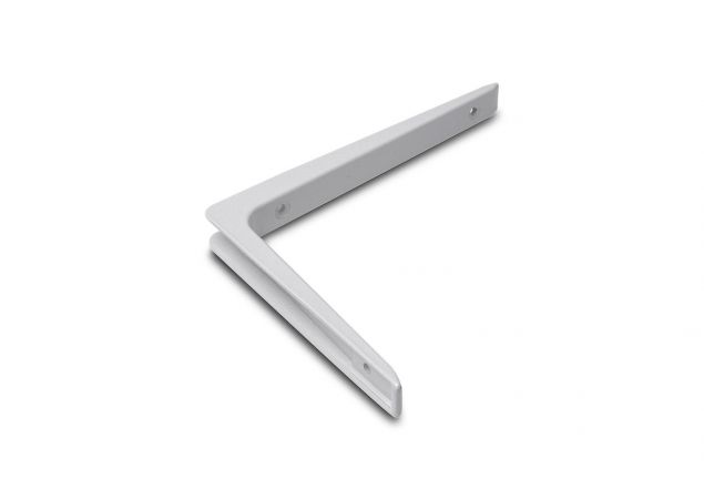 Aluminium plankdrager wit 250x200mm