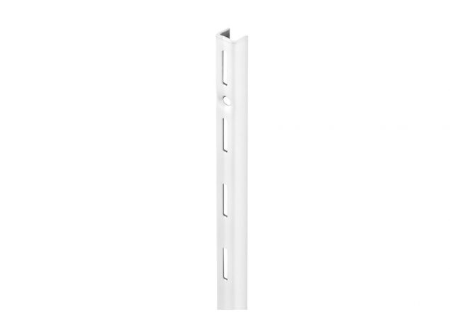 Wandrail enkel - 2495mm - Wit
