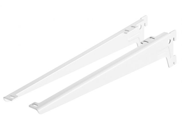 Hoeksteun set - 180mm - Wit