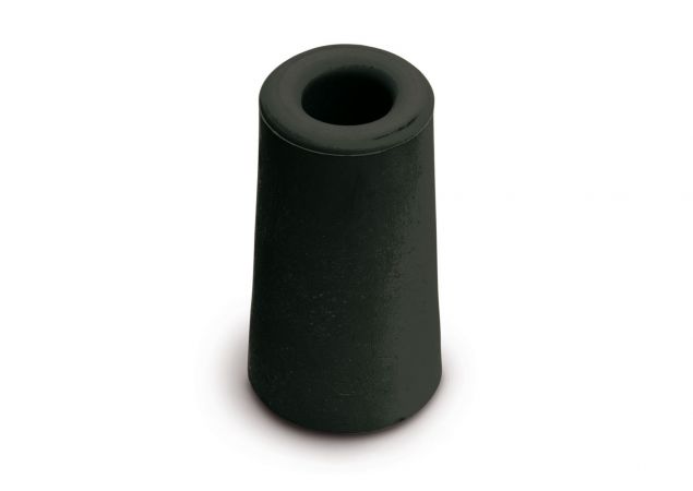 Deurbuffer rubber zwart Ø39x59mm