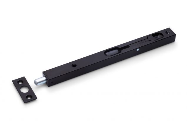 Bascule kantschuif 220x20 mm - Zwart - Recht