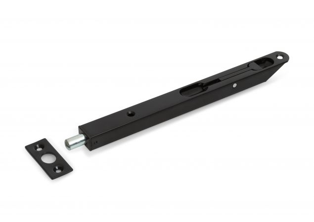  Bascule kantschuif 220x20 mm- Zwart - Afgeschuind rond