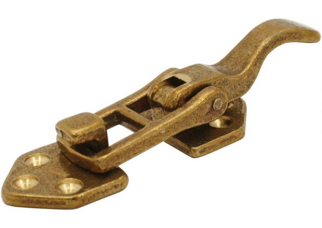 Spansluiting Messing gepolijst 60x26mm niet afsluitbaar