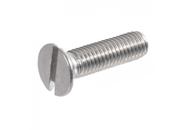 Tapbout - M4x16mm - Met sleuf aansluiting - DIN 963 - Rvs A2 - verpakt per 100