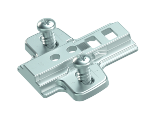 Montageplaat Adapter 3mm voor verhoger met schroeven