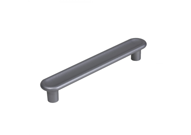 T-greep ovaal - 152x25x128mm - Mat chroom