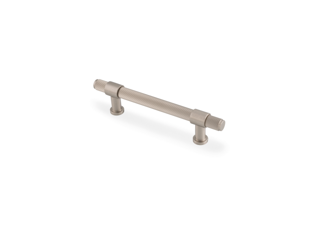 Meubelgreep Reeded 'Kingston' - PVD Mat vernikkeld - 188x44x128mm - AW839R-128-SNPVD