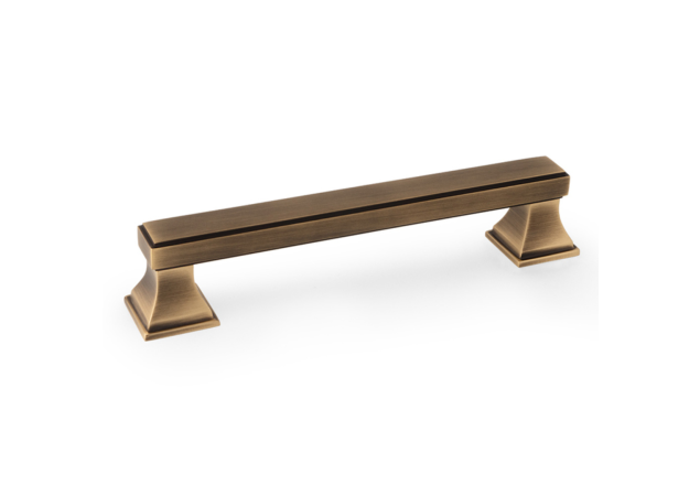 Meubelgreep 'Jesper' - Antiek messing - 152x30x128mm - AW813-128-AB