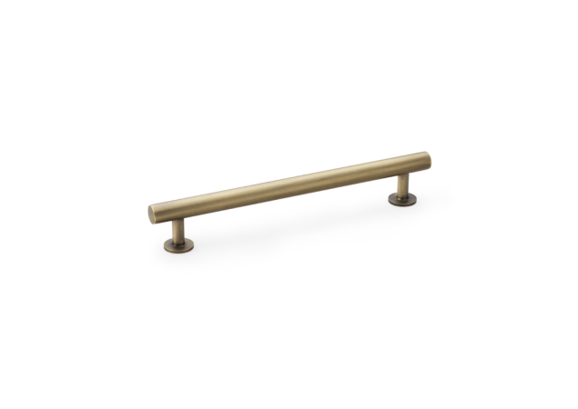Meubelgreep Plain T-vorm - Antiek messing - 196x33x160mm - AW814-160-AB