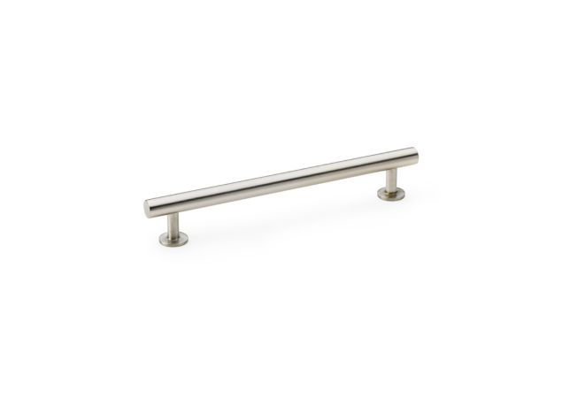 Meubelgreep Plain T-vorm - Mat vernikkeld - 196x33x160mm - AW814-160-SN