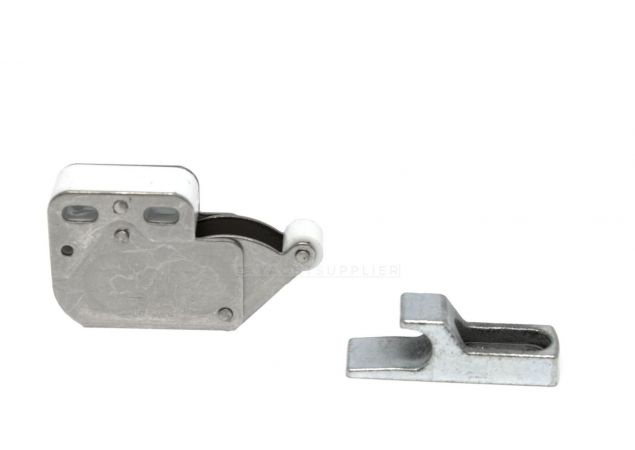 Mini Latch Rvs met tegenplaat Zamac