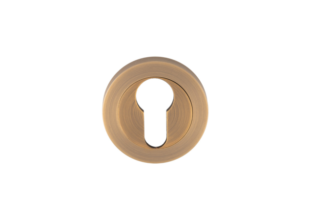 PC-rozet - Antiek messing - Ø50x10mm - EUL001AB