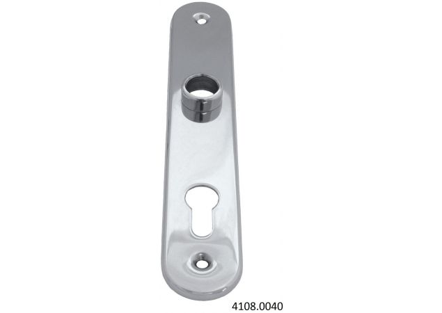 WC-Schild 230x40mm - Binnenzijde - RVS Mat