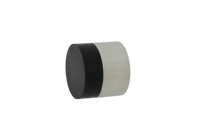 Deurbuffer Rvs geborsteld Ø30mm Hoogte: 25mm