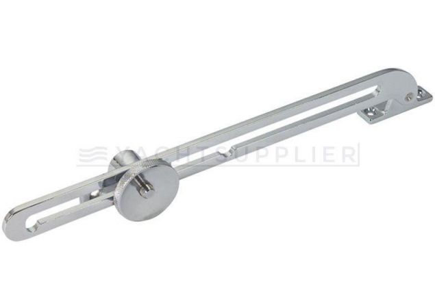 Raamuitzetter 305mm - Links - Chroom