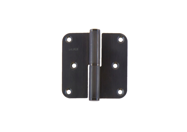 Paumelle HDD 80x80x2.5 carbon zwart Links