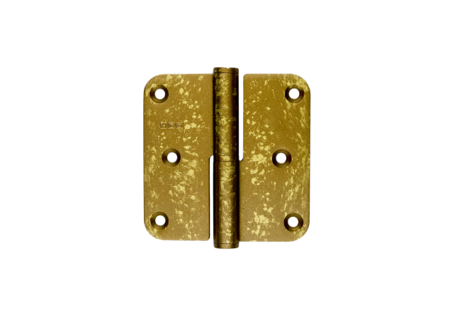 Paumelle HDD 80x80x2.5 antiek goud Links