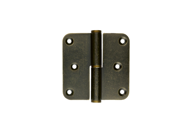 Paumelle HDD 80x80x2.5 antiek brons Links