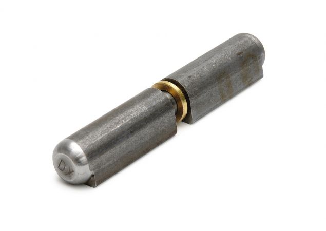 Stalen laspaumelle - 60x6mm - Met vaste stalen pen en messing ring