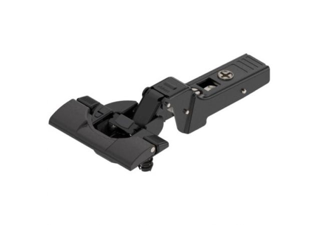 Blum Inserta potscharnier zwart - Soft-close - Half-opliggend - 71B9690 ONS - Voor dikke deuren