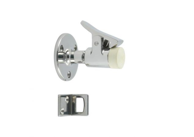Deurvastzetter met valhaak - Rvs 316 - Lengte: 67mm