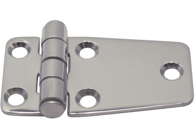 Staartscharnier 58x38x2,0mm L1 40mm Rvs 304