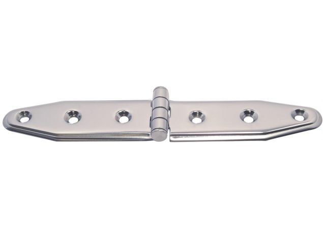 Staartscharnier 160x28x3,0mm Rvs 304
