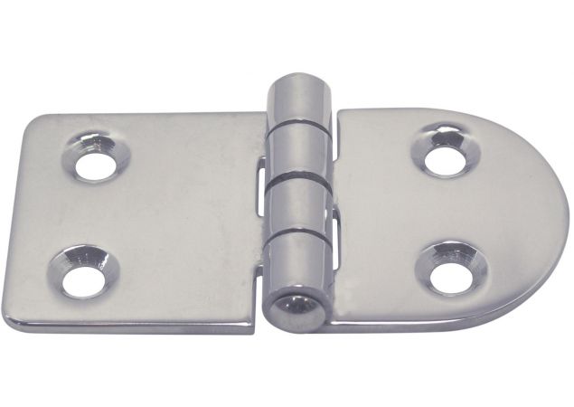 Luikscharnier knoop boven 76x40x4,0mm Rvs 316