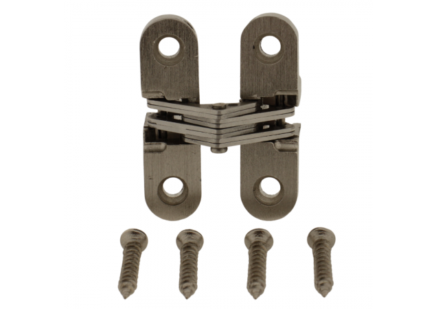 Onzichtbaar Scharnier - 45x12,7mm - Volledig RVS Huis