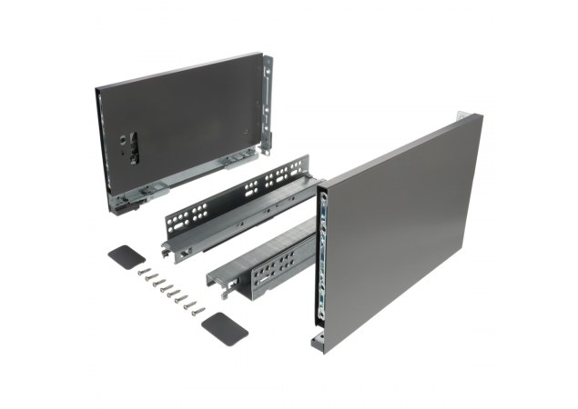 MXXL Zelfbouw lade - Hoogte 249mm - Lengte 450mm - Antraciet