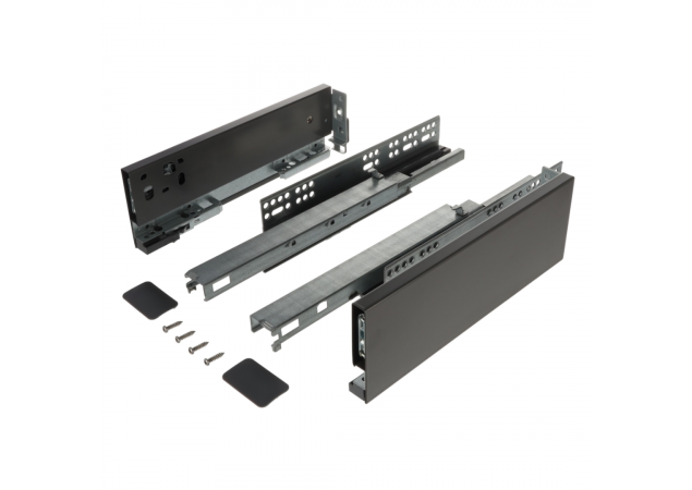 MXXL Zelfbouw lade - Hoogte 89mm - Lengte 270mm - Antraciet