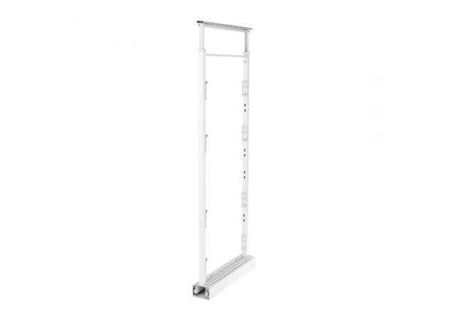 Apothekersframe met geleiders - Kasthoogte 1550-1700mm - Wit
