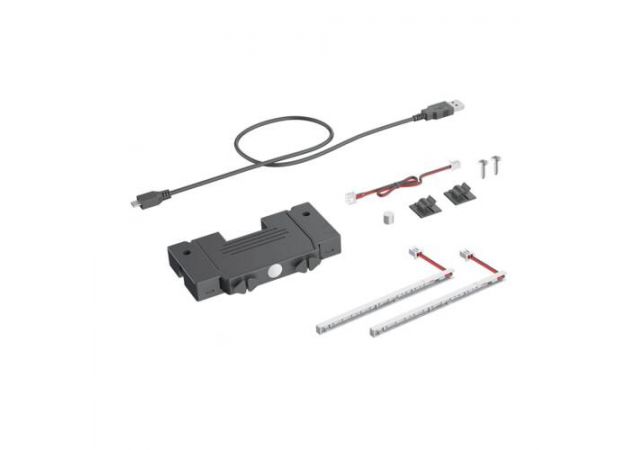 Hettich Avantech You ladesysteemverlichting - Lengte 650mm - Antraciet