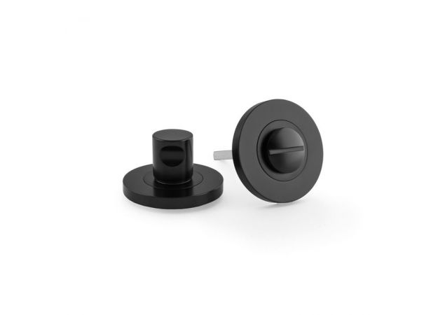 WC-Garnituur set Plain - Ø50mm - Mat zwart - AW791BL