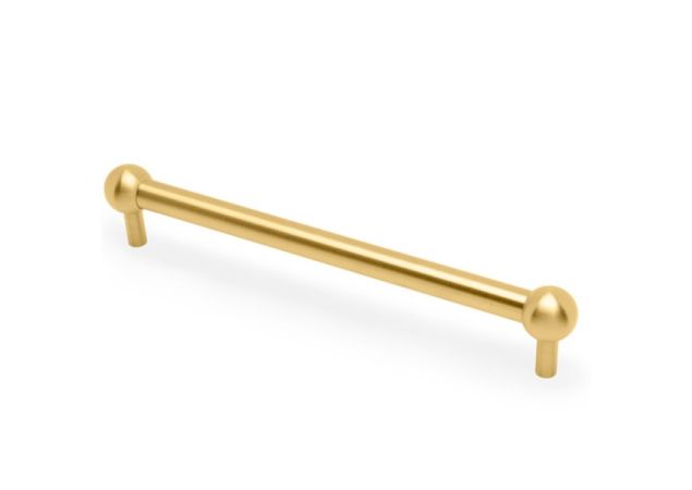 Meubelgreep Plain Caesar- PVD Mat messing - 249x25x224mm- AW856-224-SBPVD