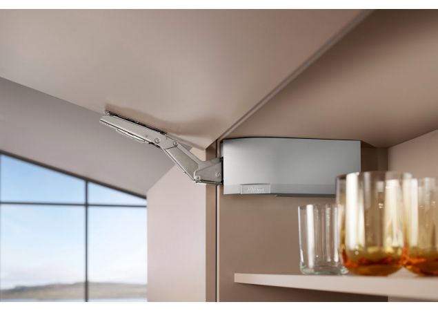 Aventos HK top Blumotion - Prestatiefactor: 930-2800 - Lichtgrijs