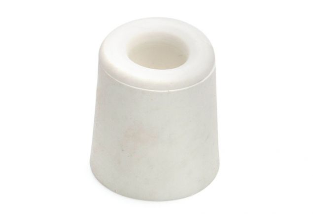 Deurbuffer Ø37x48mm Wit Rubber