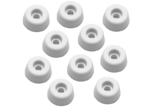 Deurbuffer Klein 20x12mm Wit