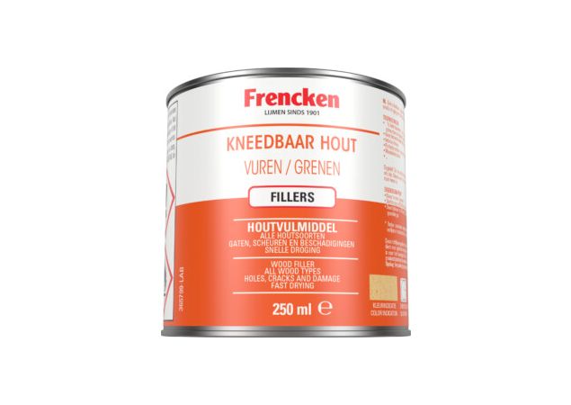 Frencken Kneedbaar hout - 250 ml - Vuren/Grenen