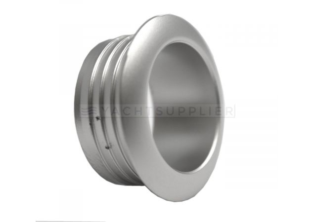 Inboorring Mini Messing mat verchroomd - Plaatdikte: 16mm