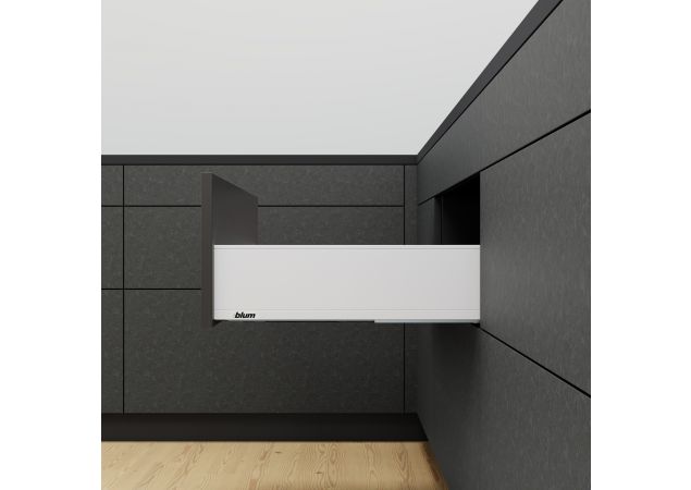 Blum Legrabox lade - Hoogte K (144mm) - 450mm - 70kg - Zijdewit