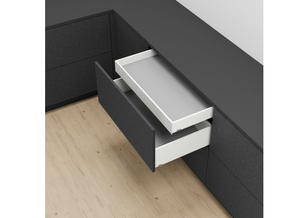 Blum Legrabox binnenlade - Hoogte M (109mm) - 500mm - 40kg - Zijdewit
